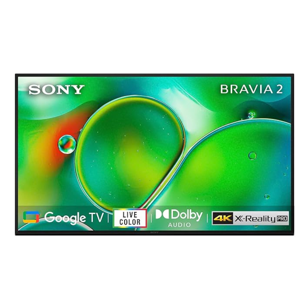 Sony BRAVIA 2 Series 108 cm (43 inches) 4K Ultra HD Smart LED Google TV K-43S25 (Black)