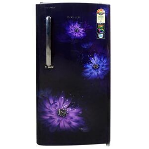 Voltas Beko 185 L, 4 Star, Direct Cool Single Door Refrigerator with Harvest Fresh Technology (RDC220B/W0DBE0MH000GD, Dahlia Blue)
