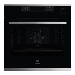 Electrolux 72L 60cm Built-In Oven with 19 Functions, UltimateTaste 700, Glass, Black, KOCBP21XA